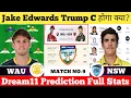 Download Lagu WAU vs NSW Dream11 Prediction | WAU vs NSW Match Prediction | WAU vs NSW Prediction | WAU vs NSW |