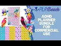 AD Print Planner Commercial Use Printable Planner