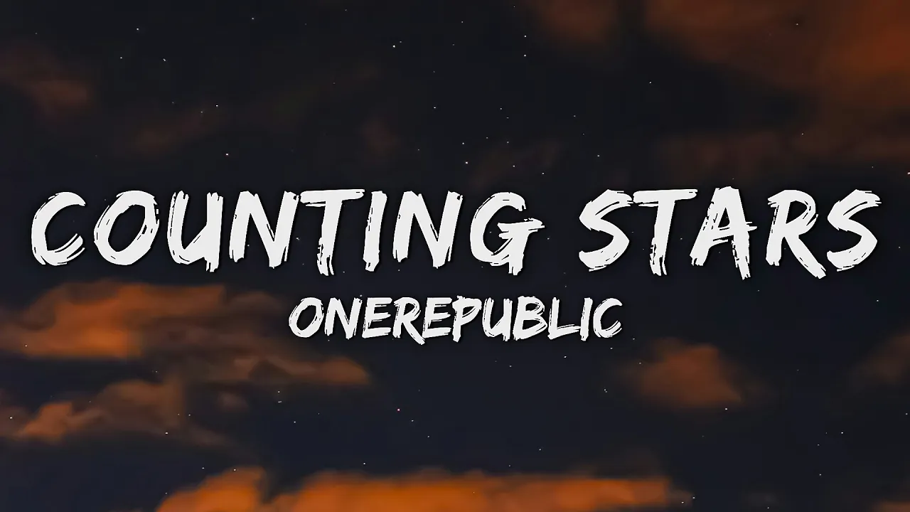 OneRepublic - Counting Stars (Lyrics)