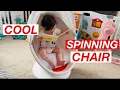 Vlog 59 IKEA PS LOMSK SWIVEL EGG CHAIR HALEY S KIDDIE CHAIR