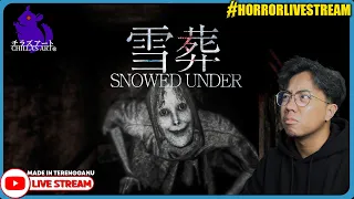 *SERAM!* GAME HORROR TERBARU CHILLA'S ART?! ||🔴 Snowed Under | 雪葬 (Malaysia) #HorrorLivestream