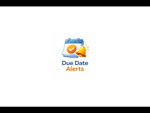 watch Due Date Alerts video