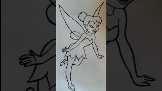 Coloring Tinkerbell