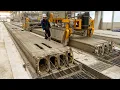 Hollow Concrete Floor Manufacturing Process Prestressed Hollow Core Slab Factory in Korea