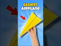 Download Lagu How do You Make a Easiest Paper Airplane ✈️ #shorts