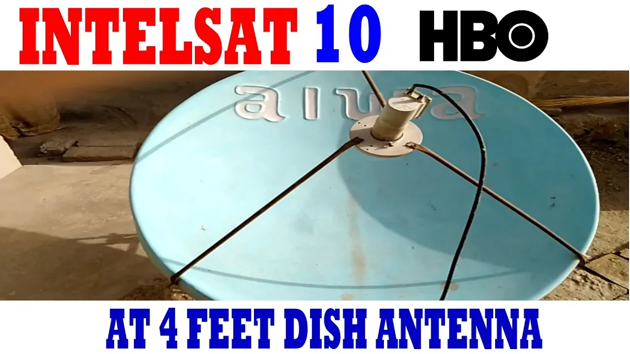 Intelsat 10 at 68 5e on 4 feet dish antenna