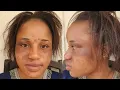 WOW SHE WAS TRANSFORMED CHRISTMAS HAIR AND MAKEUP TRANSFORMATION MAKEUP TUTORIAL