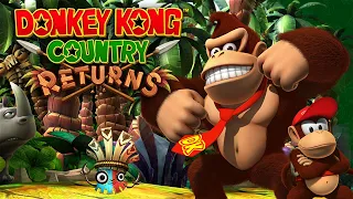 Donkey Kong Country Returns HD Full Game 100 Walkthrough No Damage 