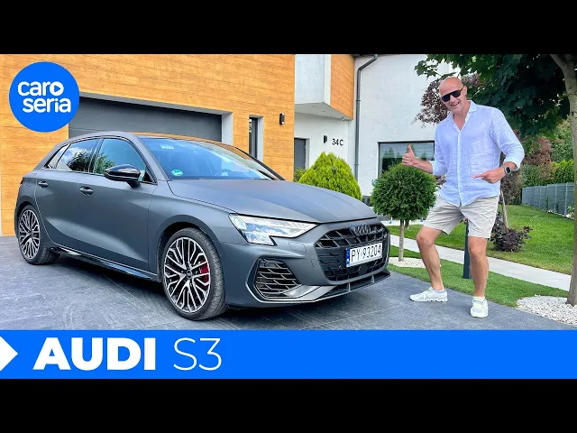 Audi S3 FL, czyli RS3 już dziękujemy! (TEST PL/ENG 4K) | CaroSeria