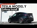 TESLA MODEL Y COILOVER INSTALL - Function and Form Suspension Type 4 Luxury and Performance upgrade