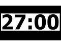 27 Minute Countdown Timer with Alarm