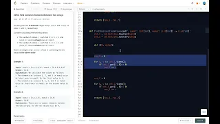 leetcode 2956 Find Common Elements Between Two Arrays some concepts