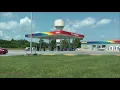 rural Ohio small Sunoco gas station and Mini Mart at jct of OH St Hwy 38 and I-71