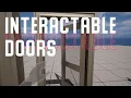 How to make Interactable Doors in UE5 - Tutorial