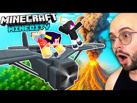 Video Thumbnail: Am zburat cu NOILE AVIOANE de LUPTA din Minecity! + EXTINDERE ILEGALA