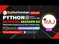 Python for AI with ChatGPT Batch-2 Session-2 by Dr K Sudheendra Rao from Raj Cloud Technologies