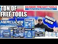 HARBOR FREIGHT Sent Us A TON of FREE Hercules Tools for UNBIASED REVIEW