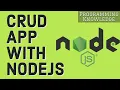 Node js MongoDB Tutorial Writing CRUD App with NodeJs Express and MongoDB