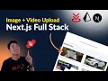 Next js UploadThing Drag Drop Upload