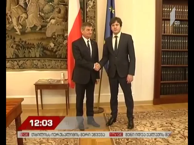 პარლამენტის თავმჯდომარე პოლონეთში ოფიციალურ შეხვედრებს იწყებს