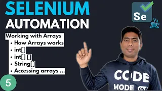 - Working with Arrays in Java a Non-Primitive Type Selenium with Java
