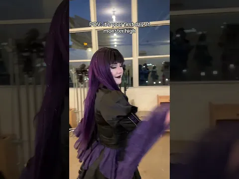 POV: it’s Your First Day at Monster High🦇 #monsterhigh #cosplay #halloween #cute #monsterhighedit