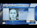 Angelina County manhunt ends with arrest of suspect