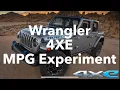 Wrangler 4XE MPG Experiment