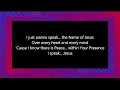 I Speak Jesus Charity Gayle/Genavieve Linkowski