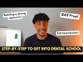 How to Get Into Dental School Step by Step Tutorial