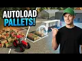 Pallet Silo With Autoload Trailers A Game Changer For FS25 Players