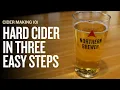 How to Make Hard Cider in Three Easy Steps