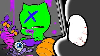 DON'T Eat Snacks at 3 AM! π§ Late Night Monster Mukbang Animation