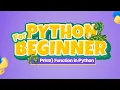 Episode-3 print in Python Your First Python Program For Kids Coding For Kids Nepal
