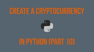 Python Cryptocurrency Part 10 Valid Transactions