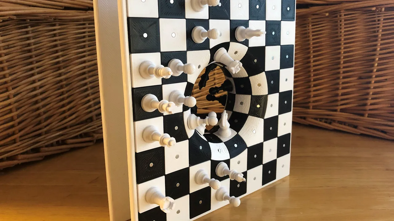 Wormhole Chess Board 
