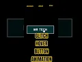 How to create Glitch Button Animation using HTML CSS No JavaScript