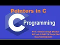 Pointers in C Part 2 in Hindi Introduction to Pointers C Language Tutorial