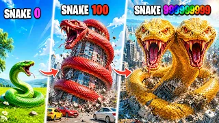 FRANKLIN Growing BIGGEST SNAKE in GTA 5! SumitOP