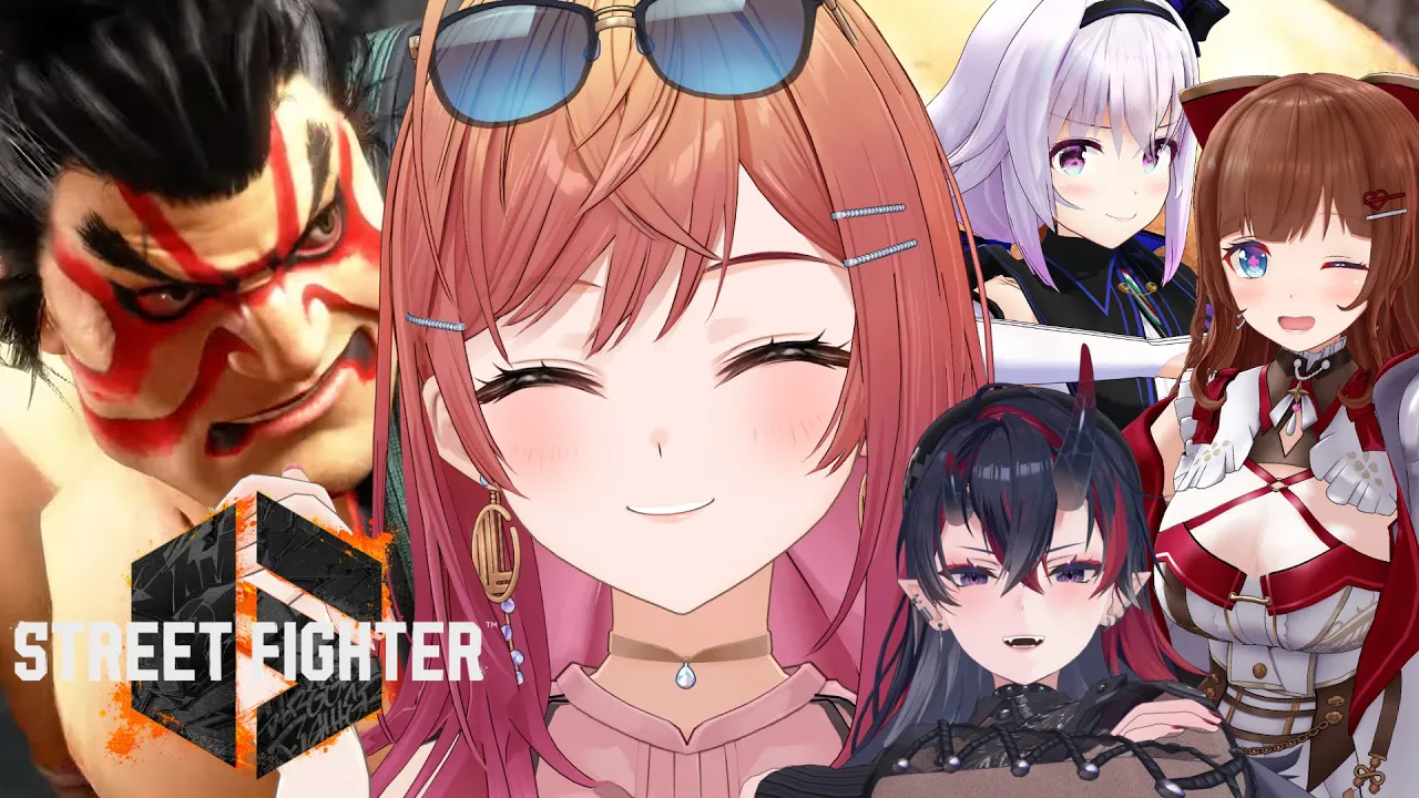 【STREET FIGHTER 6】SLEEP FIGHTER II #先鋒同期コラボ 交流戦だあああ！！！リベンジ…果たせるか！？ 【一条莉々華/hololive DEV IS ReGLOSS】