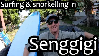 Surfing, snorkelling and relaxing in Senggigi, Lombok | Senggigi (Indonesia Ep 8)