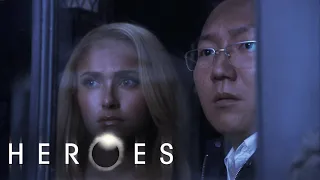 claire and hiro team up heroes