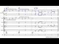 Oliver Nelson, The Blues And The Abstract Truth, 3 Cascades - Transcription