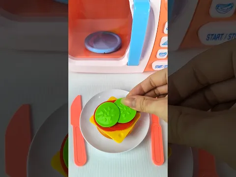 Satisfying with Unboxing & Review Miniature Microwave | ASMR Video no music #asmrtoys #cutethings