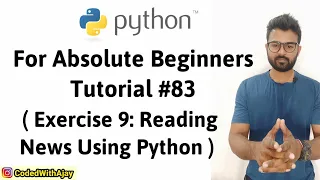 Exercise 9 Akhbar Padhke Sunao Python Tutorials For Absolute Beginners In Hindi