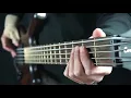 Five Finger Death Punch - Darkness Settles In (Bass Cover) + FREE TAB