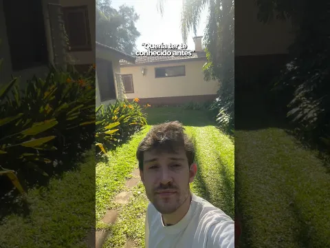 Queria ter te conhecido antes! 😂
