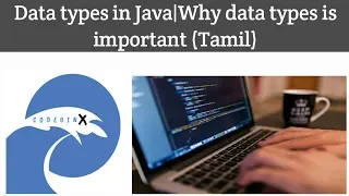 data types in Java Java Programming for beginners CodeBinX Tamil