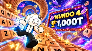 SUPERÉ EL MUNDO 4 EN ESCAPA DEL TECLADO COMPLETO (ROBLOX)