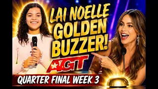 Lai Noelle Full Performance | America's Got Talent 2026 Quarter Final Week 3 Live Stream